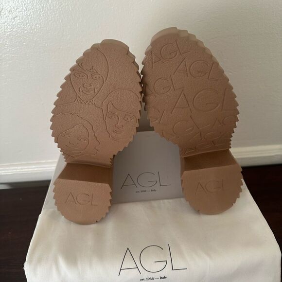 AGL Tiggy Warm Genuine Shearling Bootie size 8,5 new - Picture 7 of 16